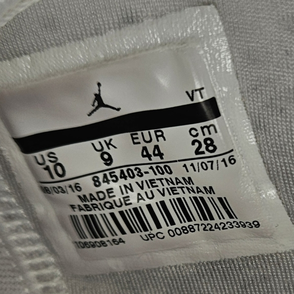 RARE Nike Air Jordan Trainer Low Sneakers - Picture 8 of 9